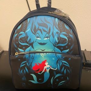 Danielle Nicole Disney Little Mermaid Mini Backpack Ariel And Ursula